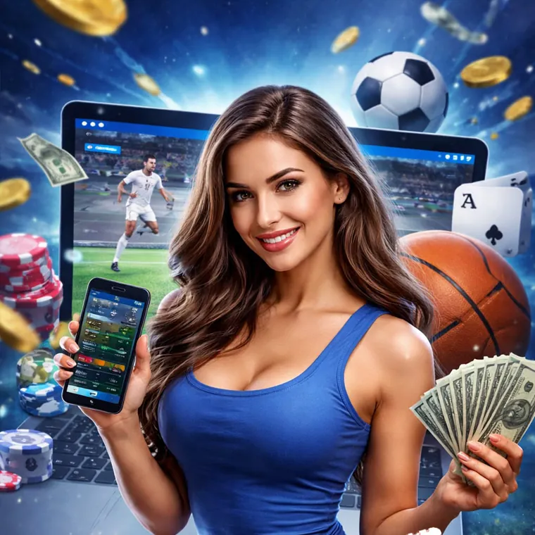 Close-up shot of a basketball player mid-dunk with a mobile betting interface showing live odds overlaid, symbolizing dynamic in-play betting.